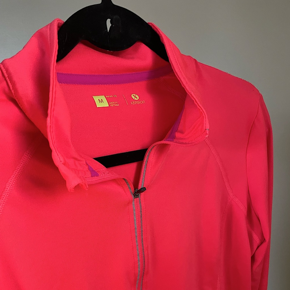 Xersion | Pink Quarter-Zip Pullover | Size Medium - Picture 8 of 8